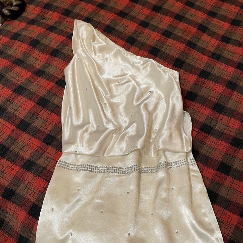 Off the shoulder mini dress